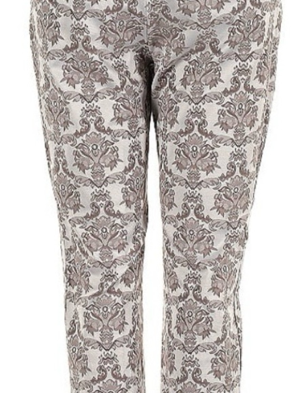 Cartonnier Taupe and Cream Printed Pants
